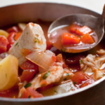 Easy Fish Stew with Mediterranean Flavors